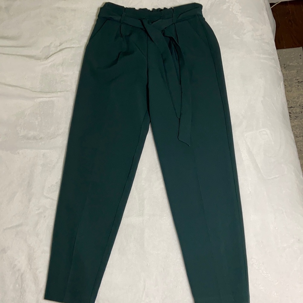 Teal Trousers